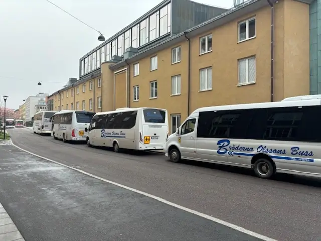 Bussar redo för uppdrag